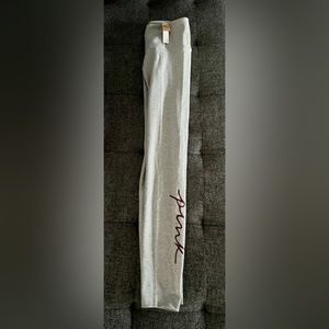 New light grey leggings by "Pink". Size Small with tags.